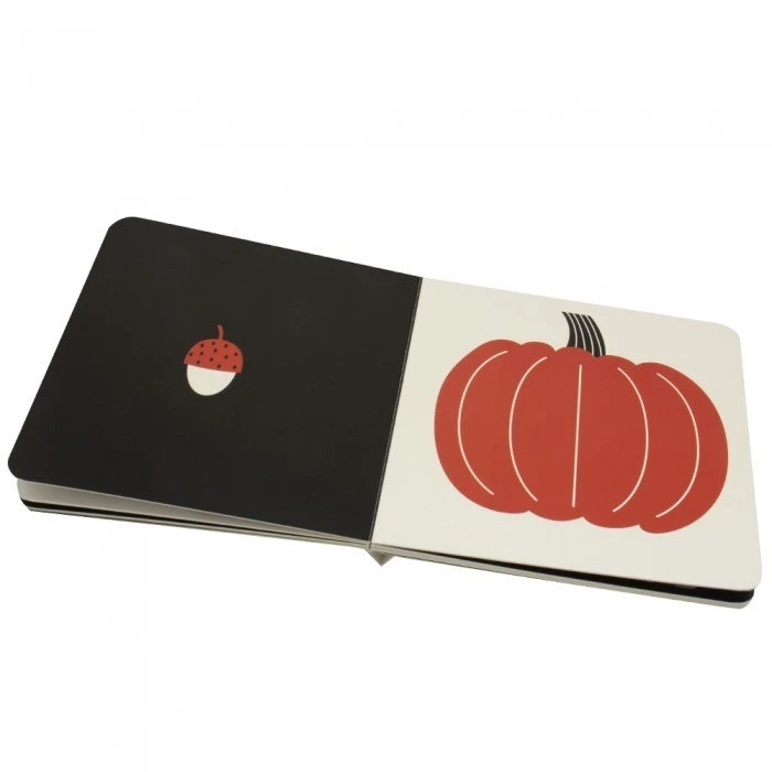 Kit Meu Primeiro Livro de Descobertas – 2 Livros de Pano Macio e Alto Contraste para Bebês