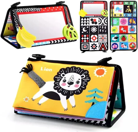 Espelho Sensorial Alto Contraste Montessori