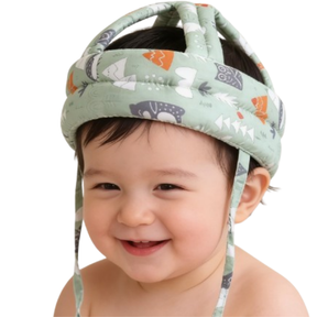 Chapéu de Proteção para Bebê | Capacete Anti-Colisão Ajustável