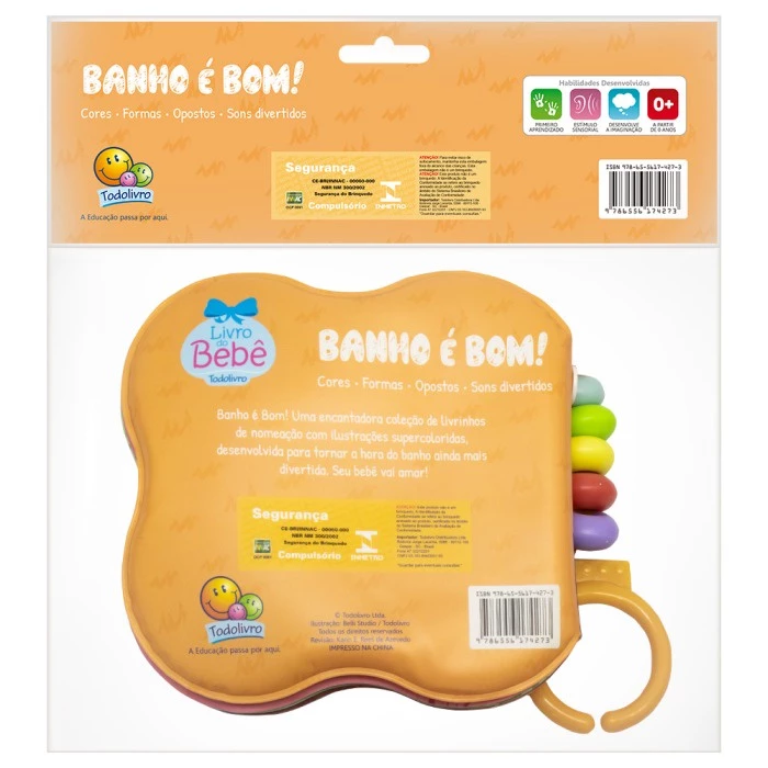 livro de banho Banho é Bom escolha ate 4 títulos