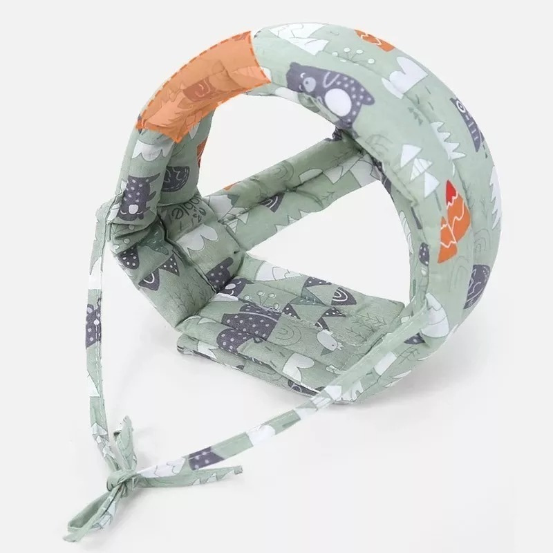 Chapéu De Proteção Capacete Anti-Colisão De Segurança Ajustável Para Bebês - Envio Imediato!