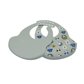 Babador Silicone Pega Migalhas Com Ajuste Infantil Estampado