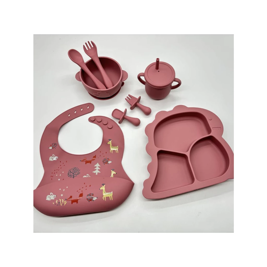 Introdução Alimentar Dino - Kit 8 peças