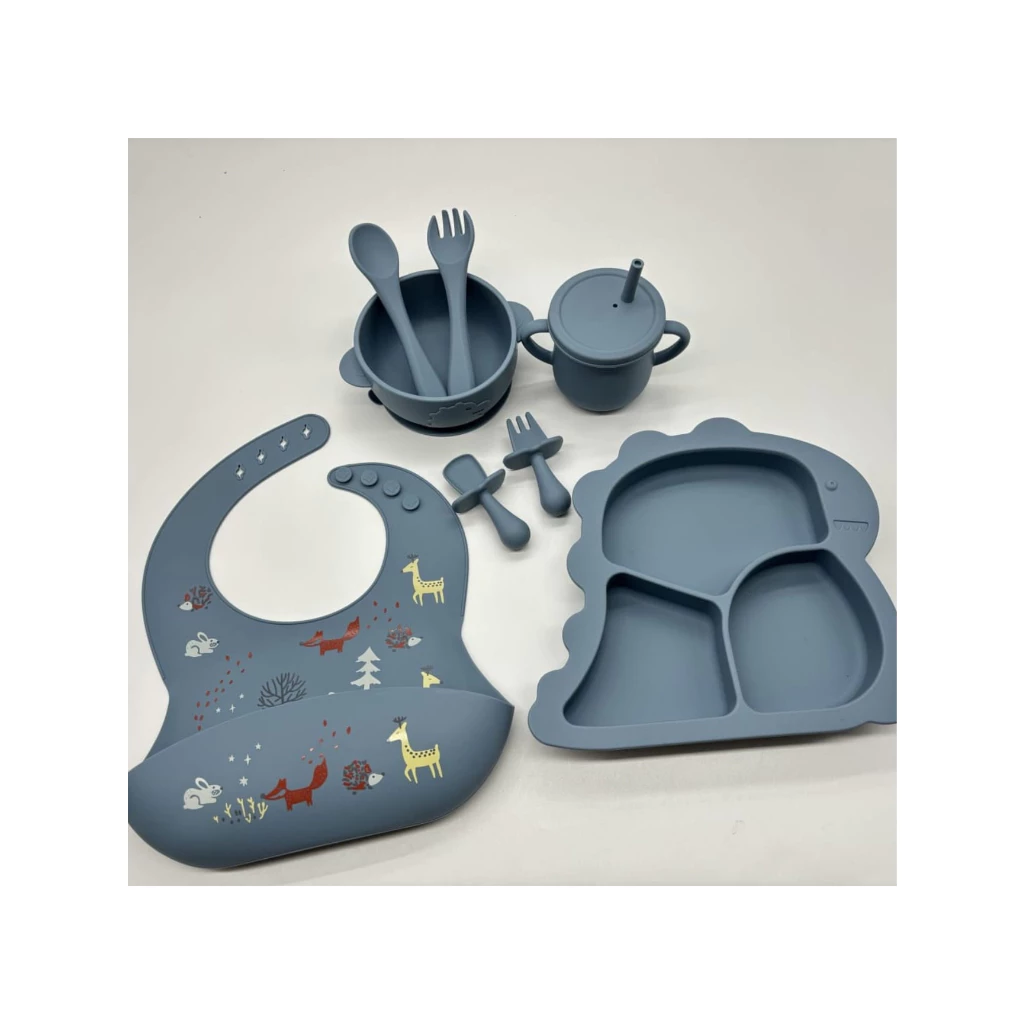 Introdução Alimentar Dino - Kit 8 peças