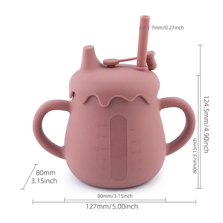 Copo de Treinamento Silicone  com Alça