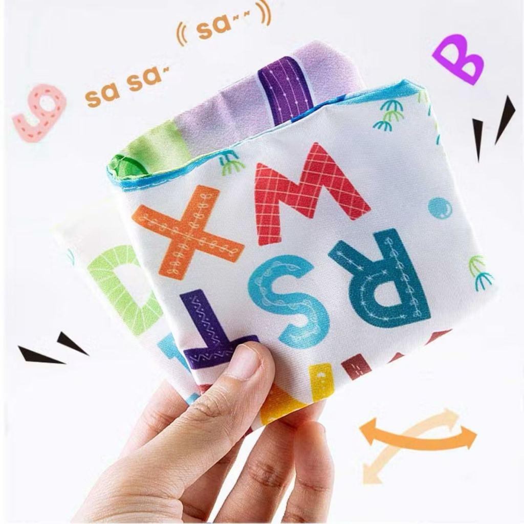 Brinquedo Sensorial Caixa De Tecido Para Bebês De 6-12 Meses Educacional Montessori