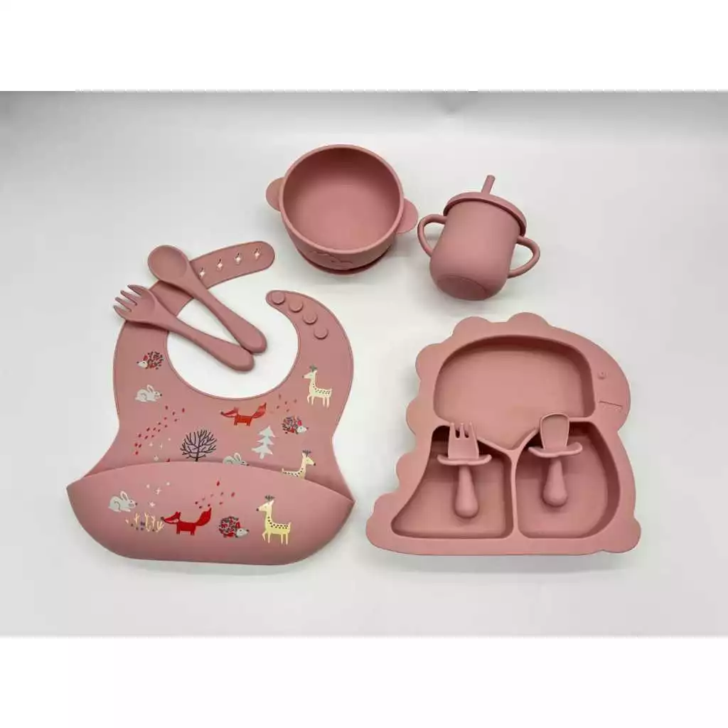 Introdução Alimentar Dino - Kit 8 peças