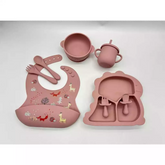 Introdução Alimentar Dino - Kit 8 peças