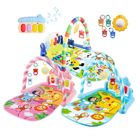 Tapete Encantado de Música & Descobertas – Com Piano e Móbiles Divertidos