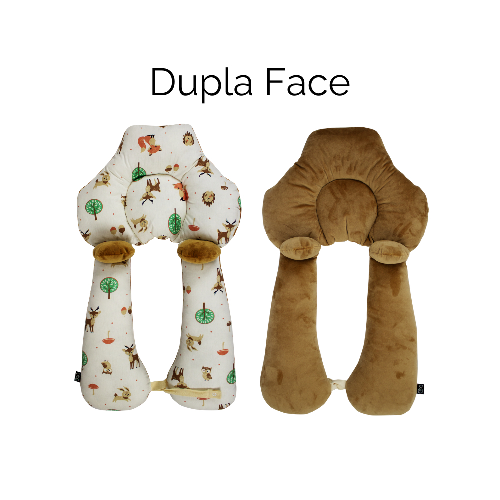 Travesseiro Para Bebê Recém-Nascido Anatômico Almofada Ninho De Segurança Dormir Calmante