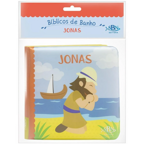 kit 2 Livros de Banho Bíblico