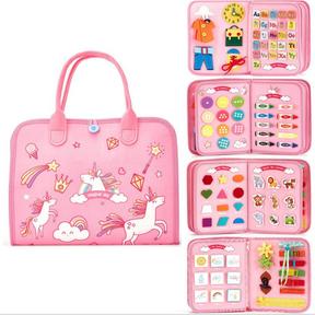 Maleta Montessori Sensorial 25 em 1 – Estimula Coordenação, Foco e Autonomia Infantil / Mimagickids