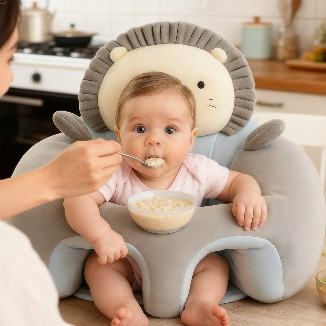 Almofada Assento para Bebê com Suporte – Conforto, Segurança e Postura Correta