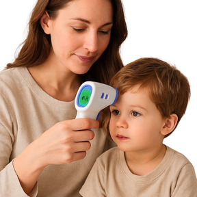 🌡️ Termômetro Digital Infravermelho – Medição Rápida e Segura para Toda a Família