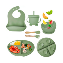 Kit Introdução Alimentar Silicone - 6 Peças