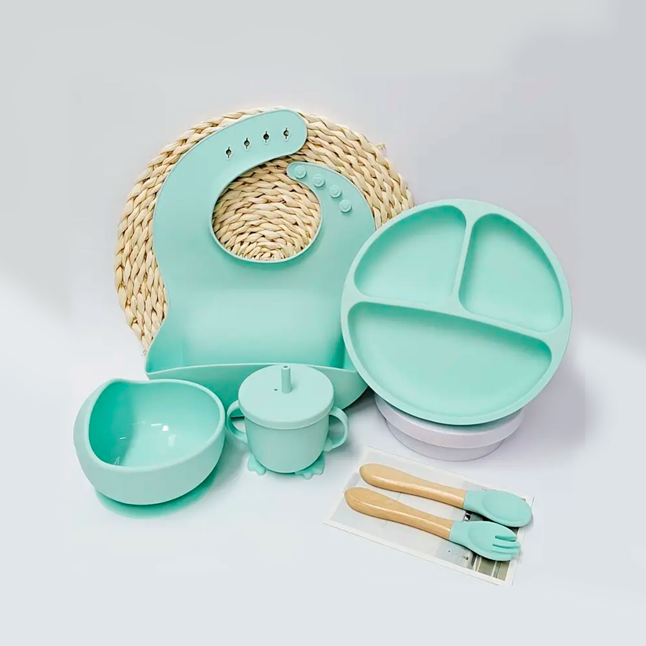 Kit Introdução Alimentar Silicone - 6 Peças