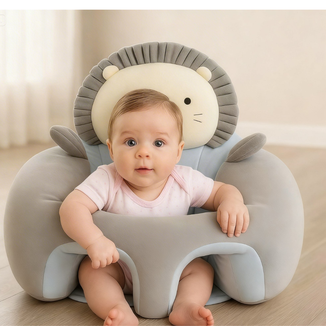Almofada Assento para Bebê com Suporte – Conforto, Segurança e Postura Correta