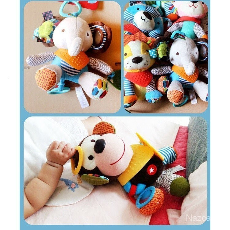 Multi funcional torno pendurado bebê sino brinquedos, boneca cama ringtones/puzzle brinquedos do bebê