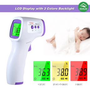 🌡️ Termômetro Digital Infravermelho – Medição Rápida e Segura para Toda a Família